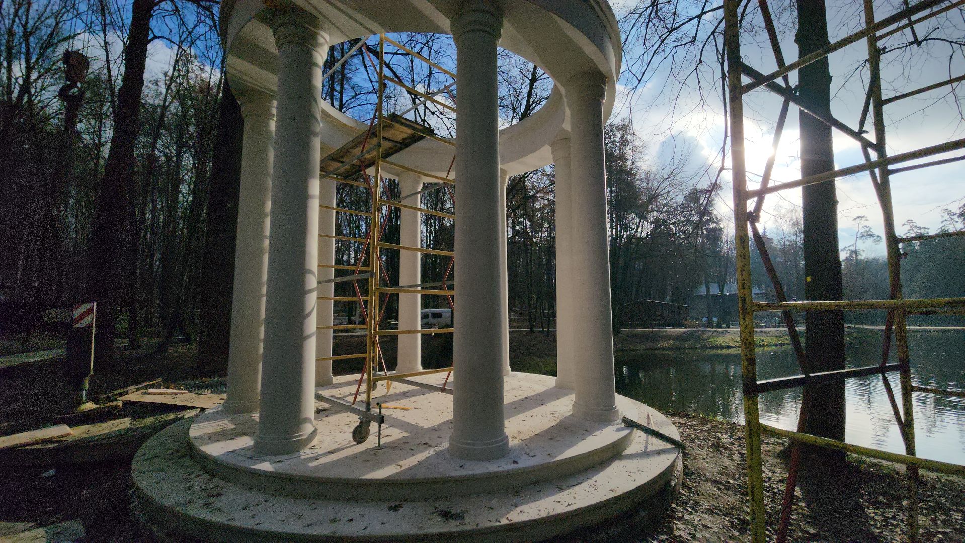 ротонда, красногорск, городской парк,