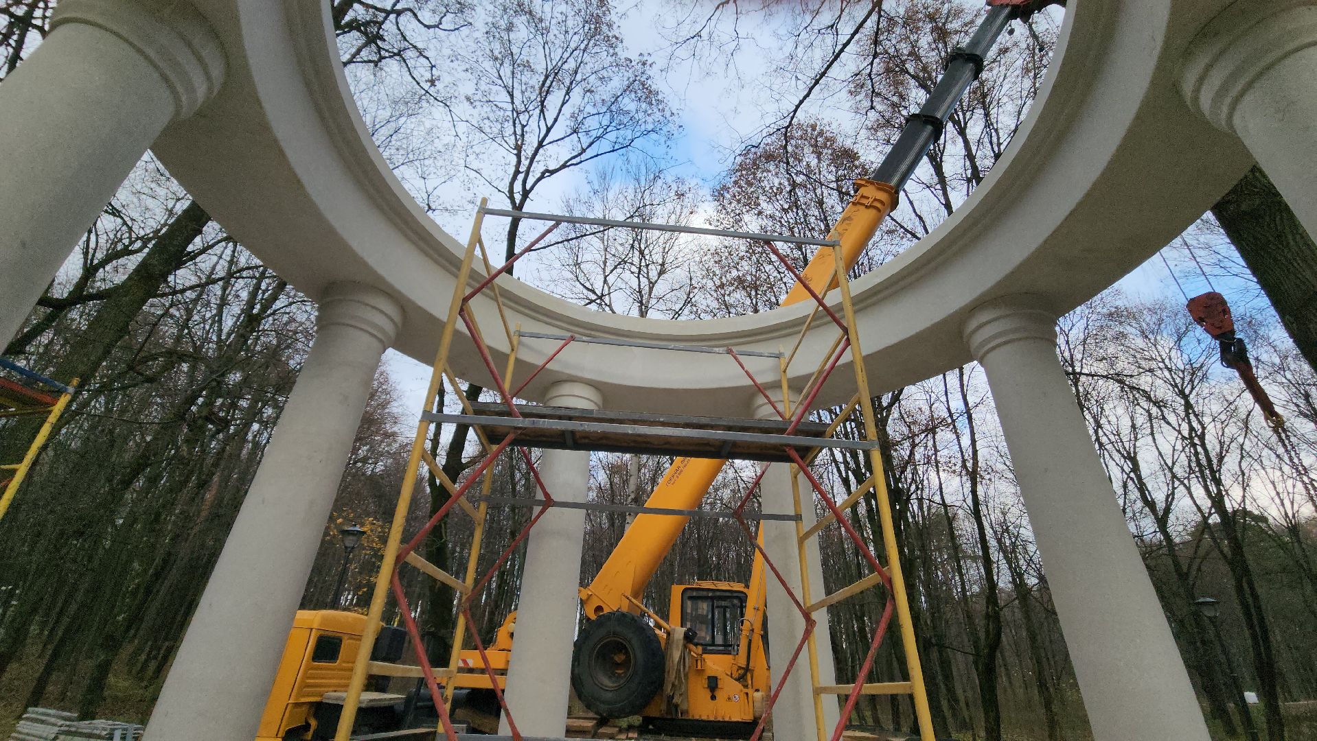 ротонда, красногорск, городской парк,