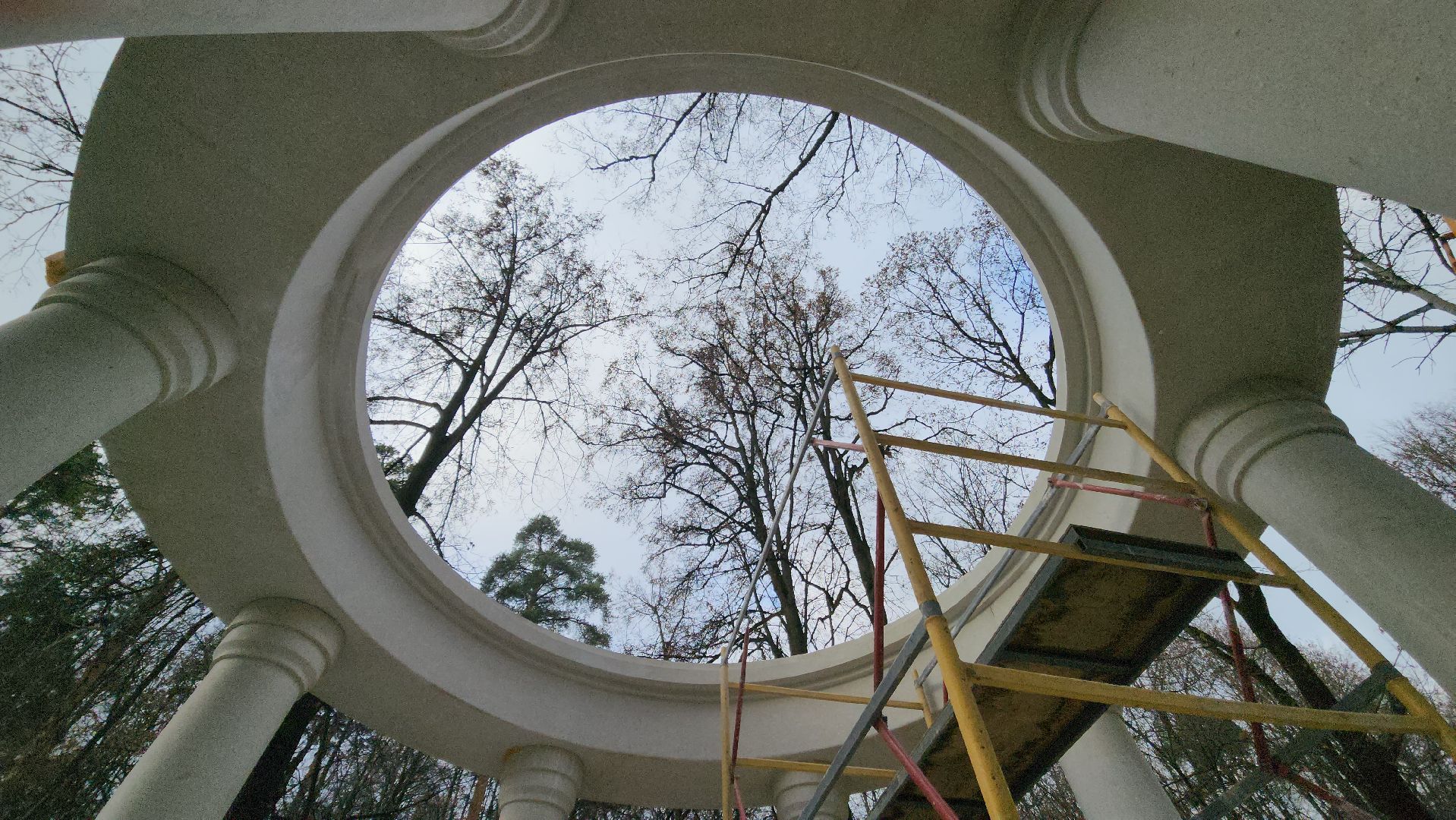 ротонда, красногорск, городской парк,