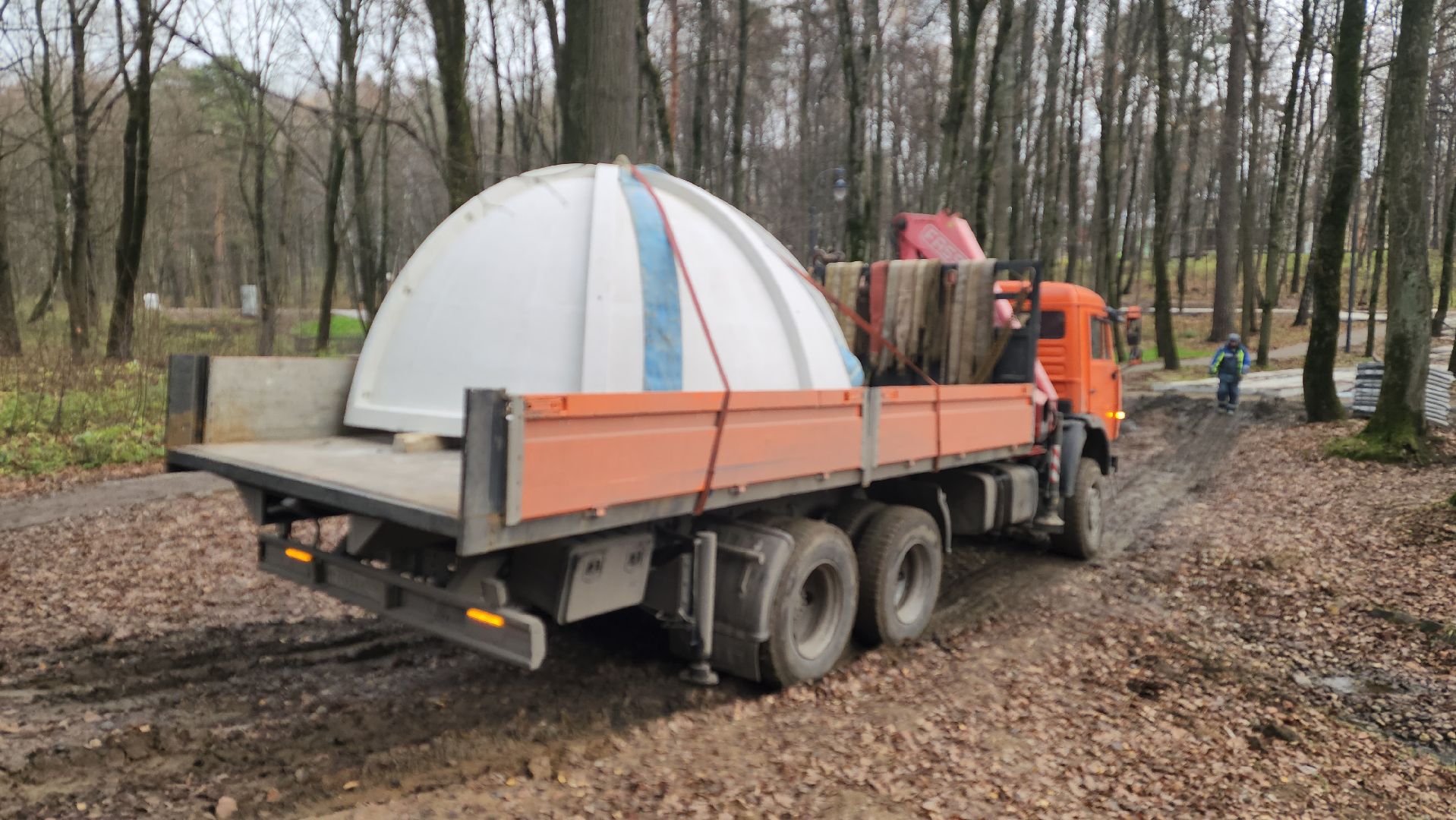 ротонда, красногорск, городской парк,