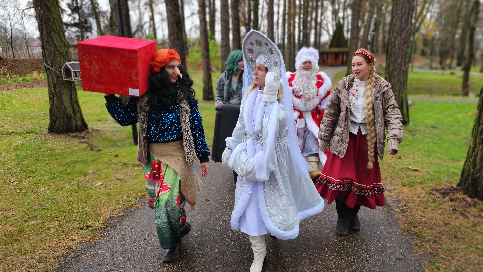 руза, парк городок, день рождения деда мороза,культура,