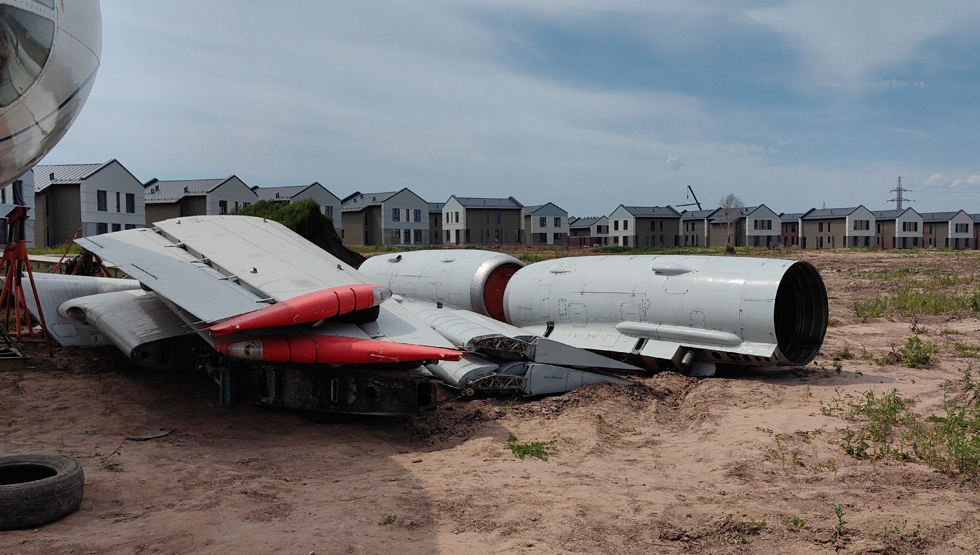 самолет, модель, кафе, поселок, комплекс, воздушное судно,