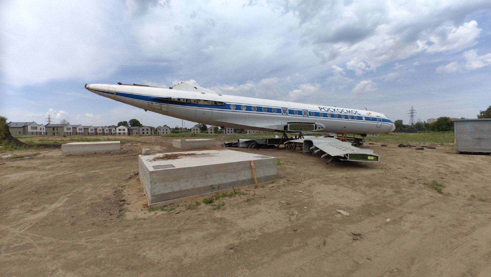 самолет, модель, кафе, поселок, комплекс, воздушное судно,