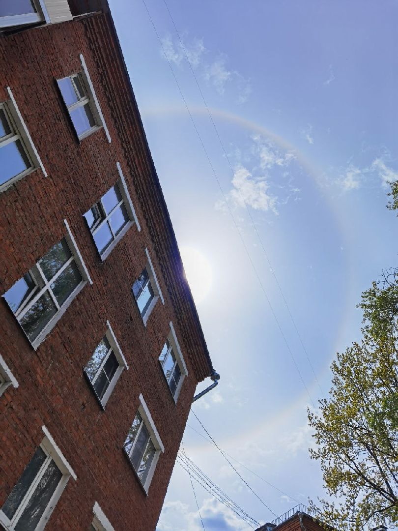 Сергиев Посад, Сергиево-Посадский городской округ, Погода, Гало, Город, Жители, Атмосферное явление