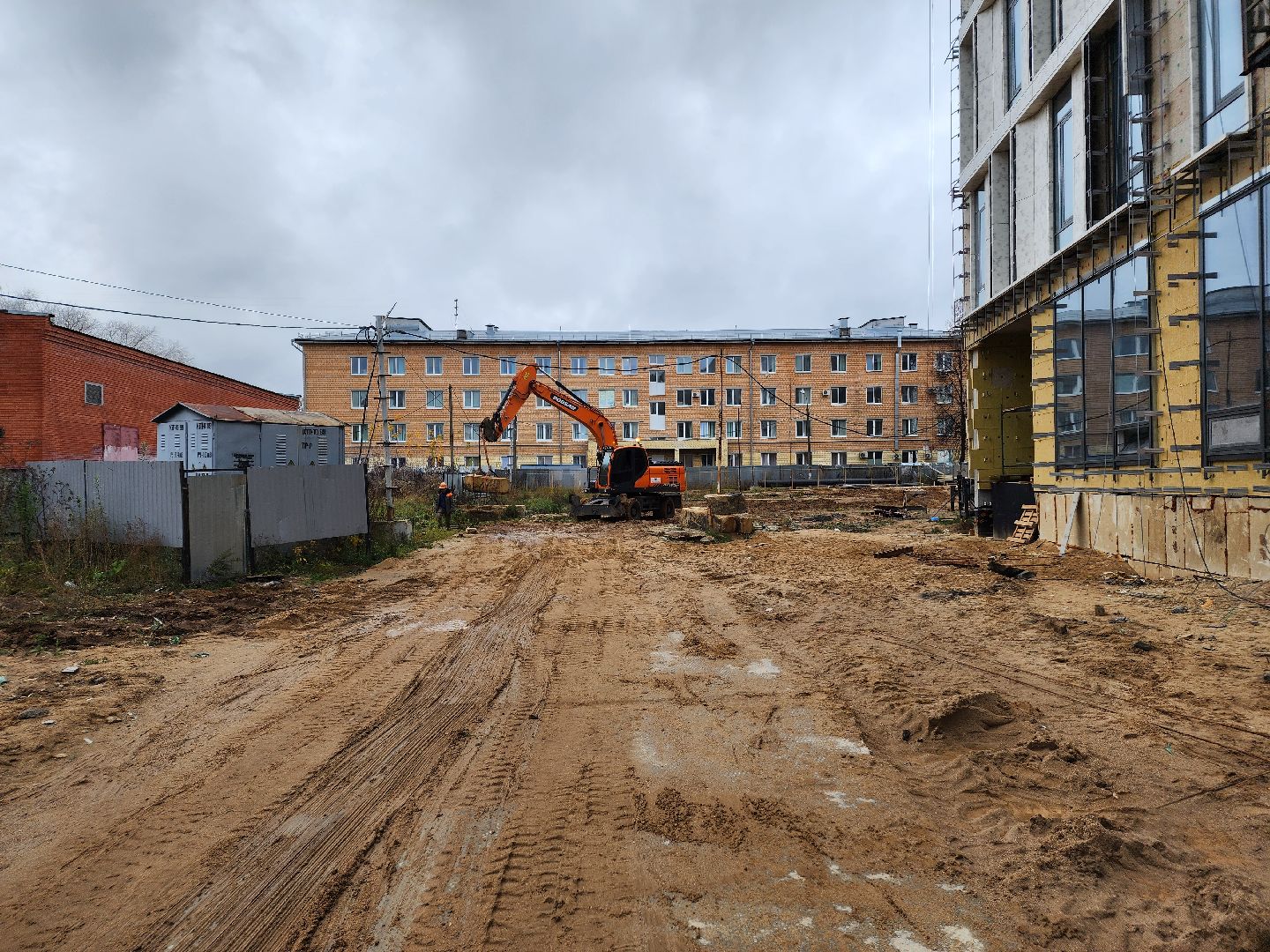 чехов, улица мира 4а, детская поликлиника, строительство, инженерные сети,  внутренние коммуникации, наружные сети, канализация, водоснабжение, отопление, электроснабжение, вентиляция, кондиционеры, слаботочные системы,нацпроект здравоохранение, госпрограмма московской области,