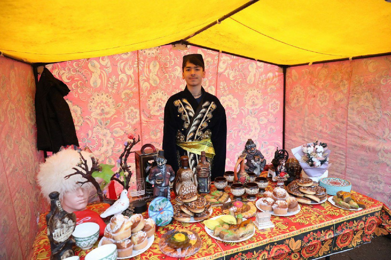 долгопрудный, 4 ноября, день народно единства, центральный парк, мастер-класс, матрешка, песня небо славян, русский рок,