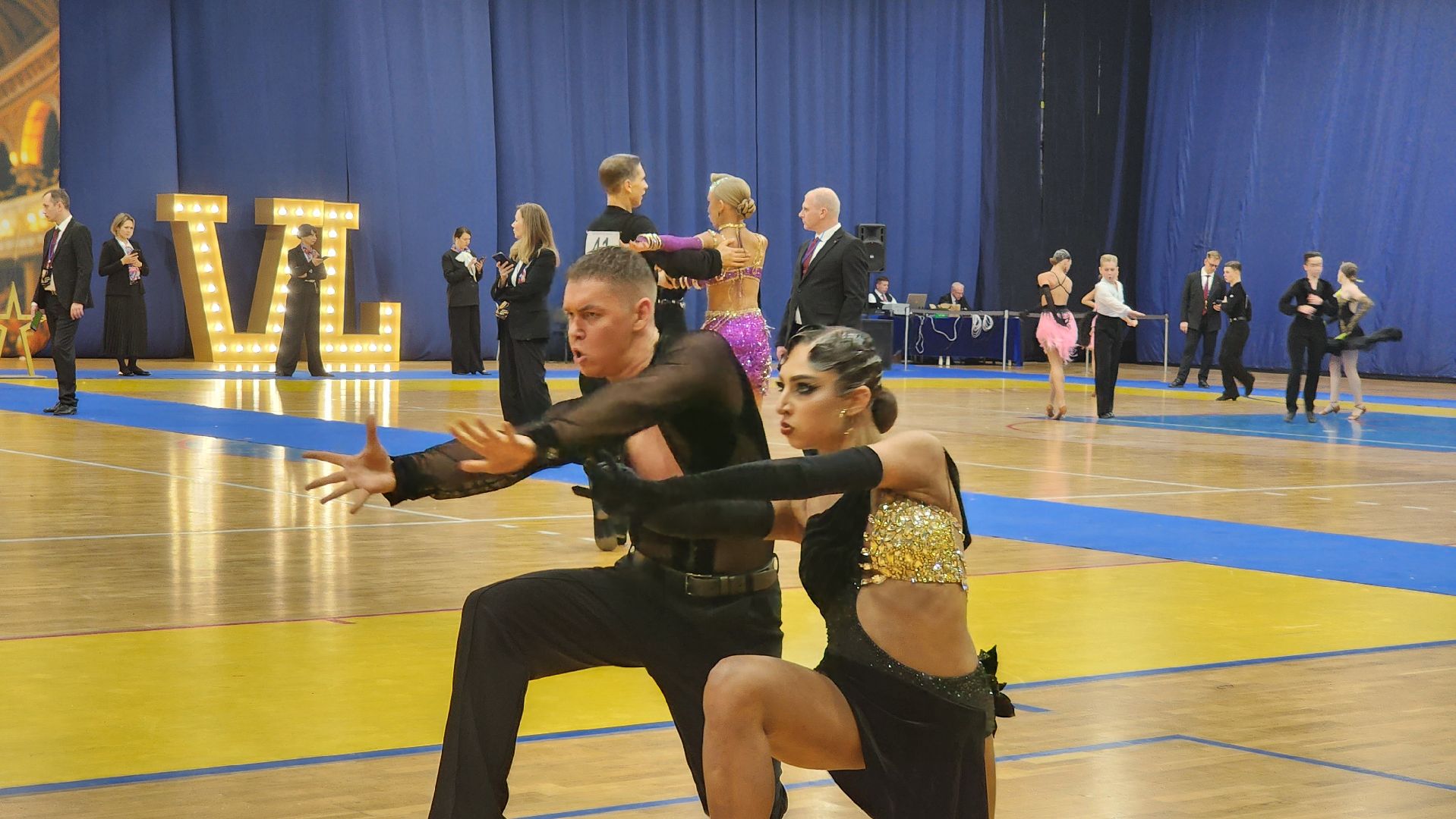 Танцы, Лобня, Дворец спорта,Соревнования по танцевальному спорту, Кубок высшей лиги по танцевальному спорту,