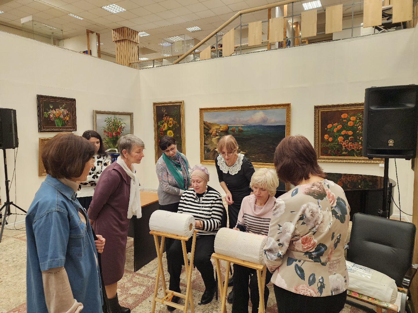 подольск, ночь искусств, музей подолье, выставочный зал,