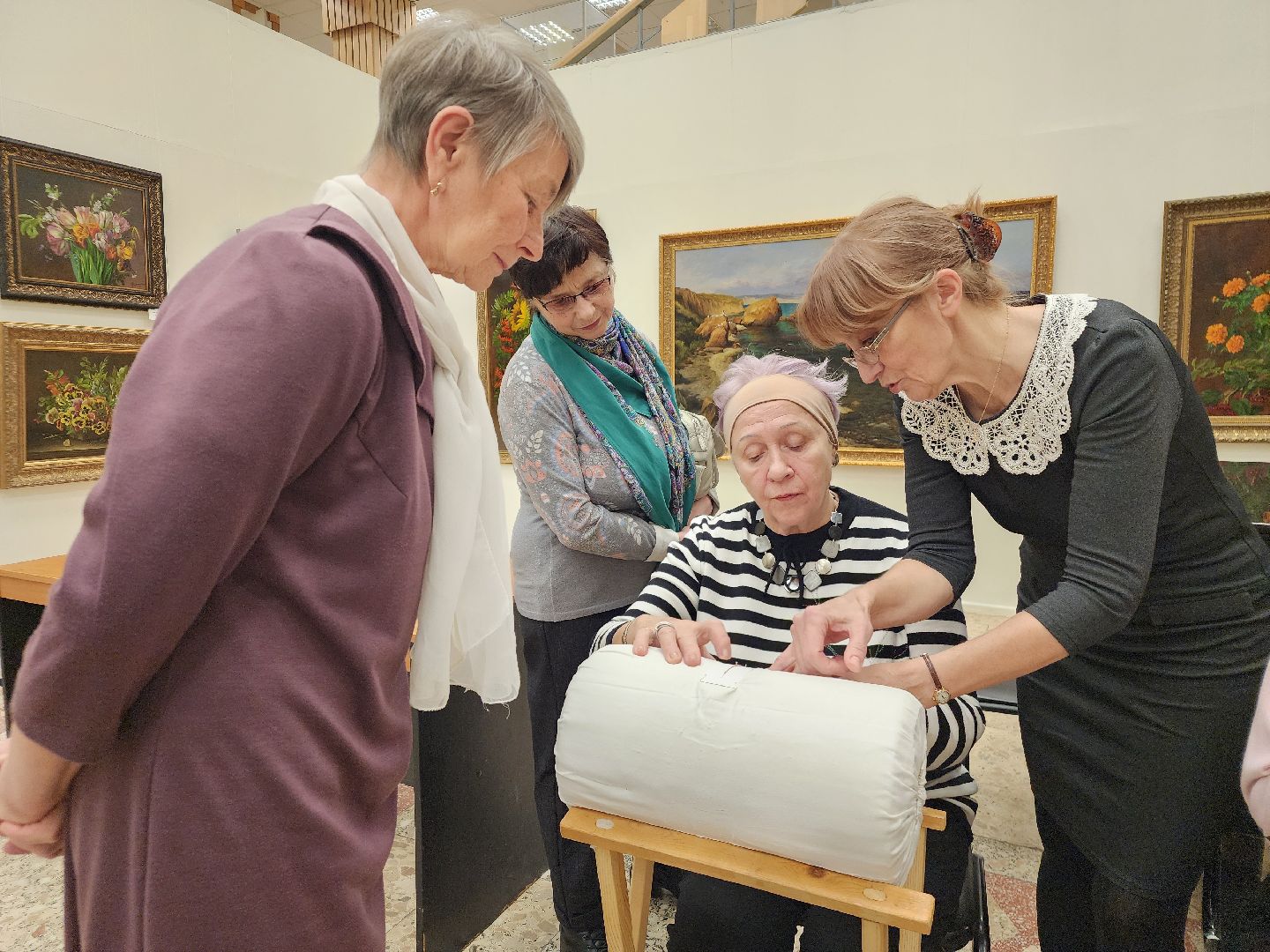 подольск, ночь искусств, музей подолье, выставочный зал,