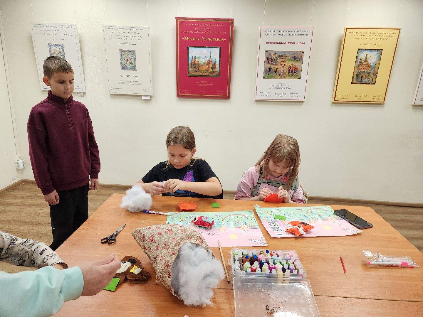 Подольск , Выставочный зал , ночь исскуств, Мастер-класс ,