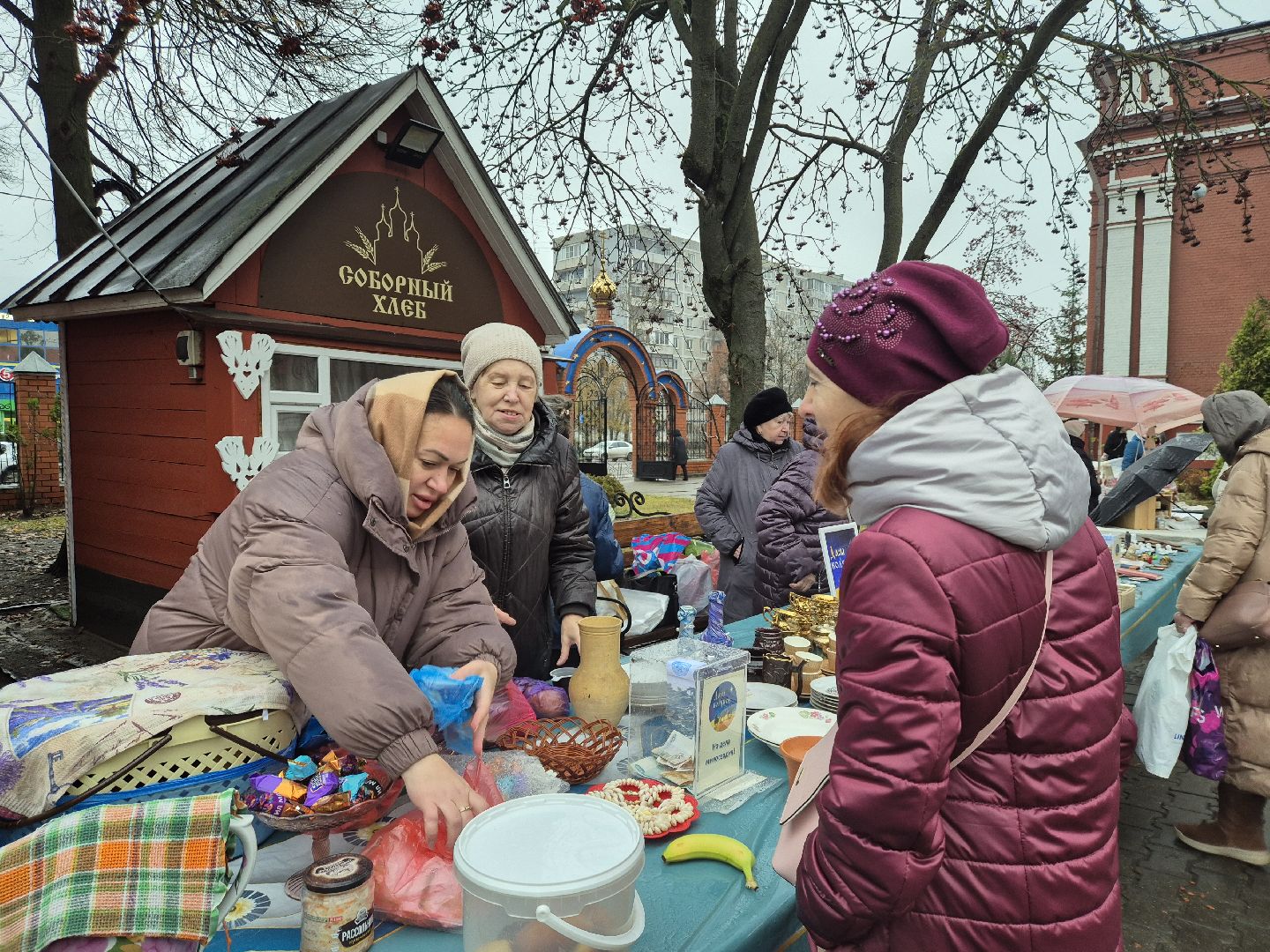 благотворительная ярмарка, орехово-зуево, храм,