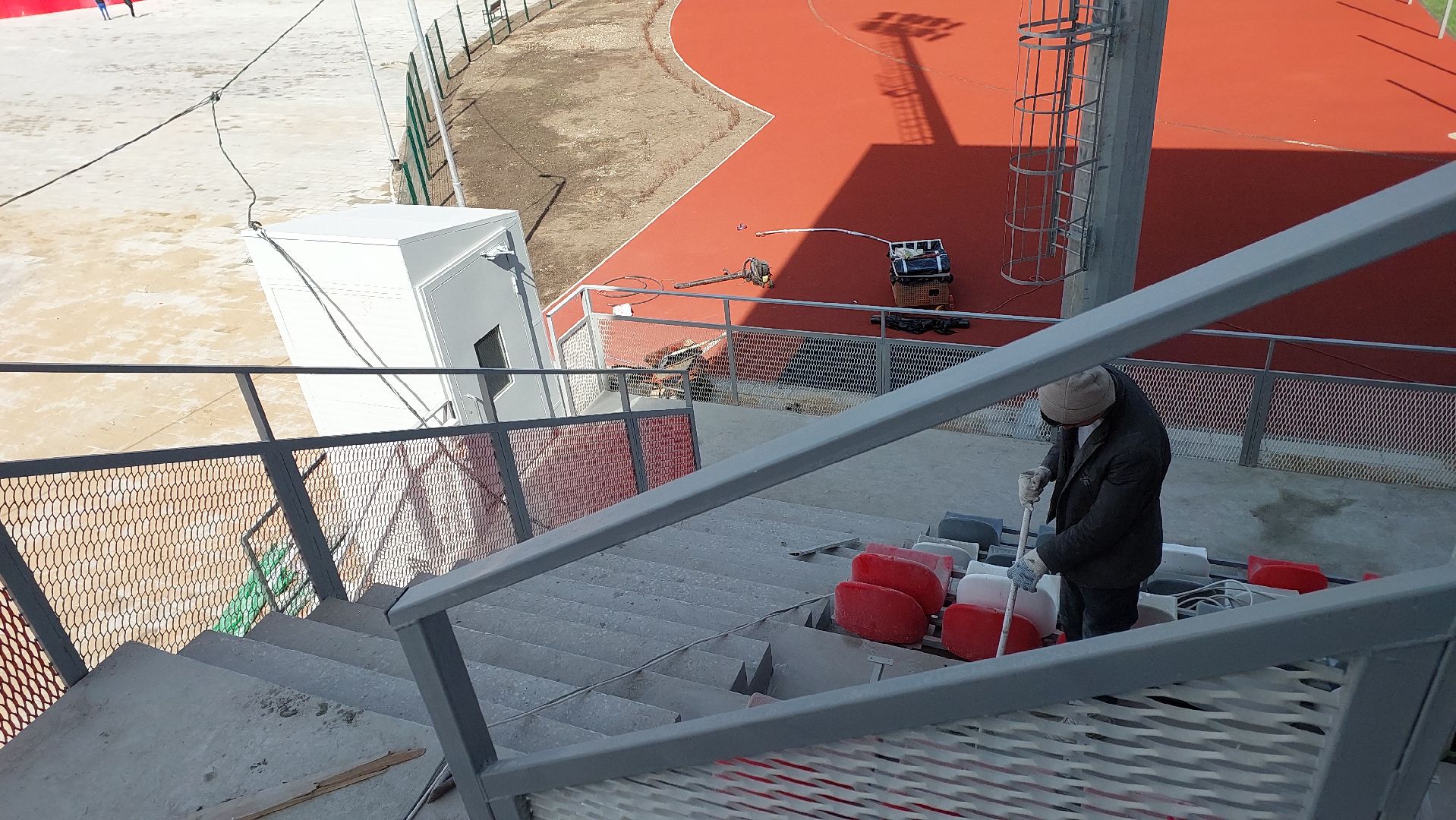 стадион, спорт, стадиона спартак, серпухов, трибуны, строительство,