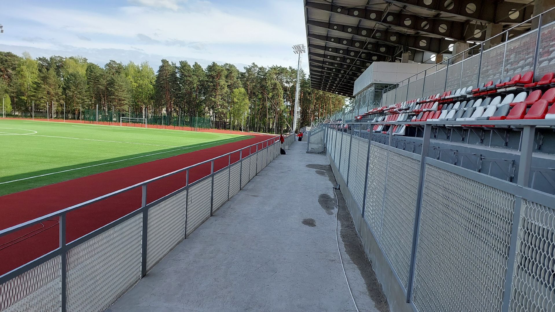 стадион, спорт, стадиона спартак, серпухов, трибуны, строительство,