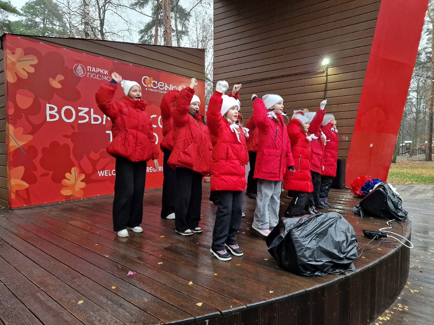 в парке пехорка отпраздновали день народного единства 2025, балашиха,