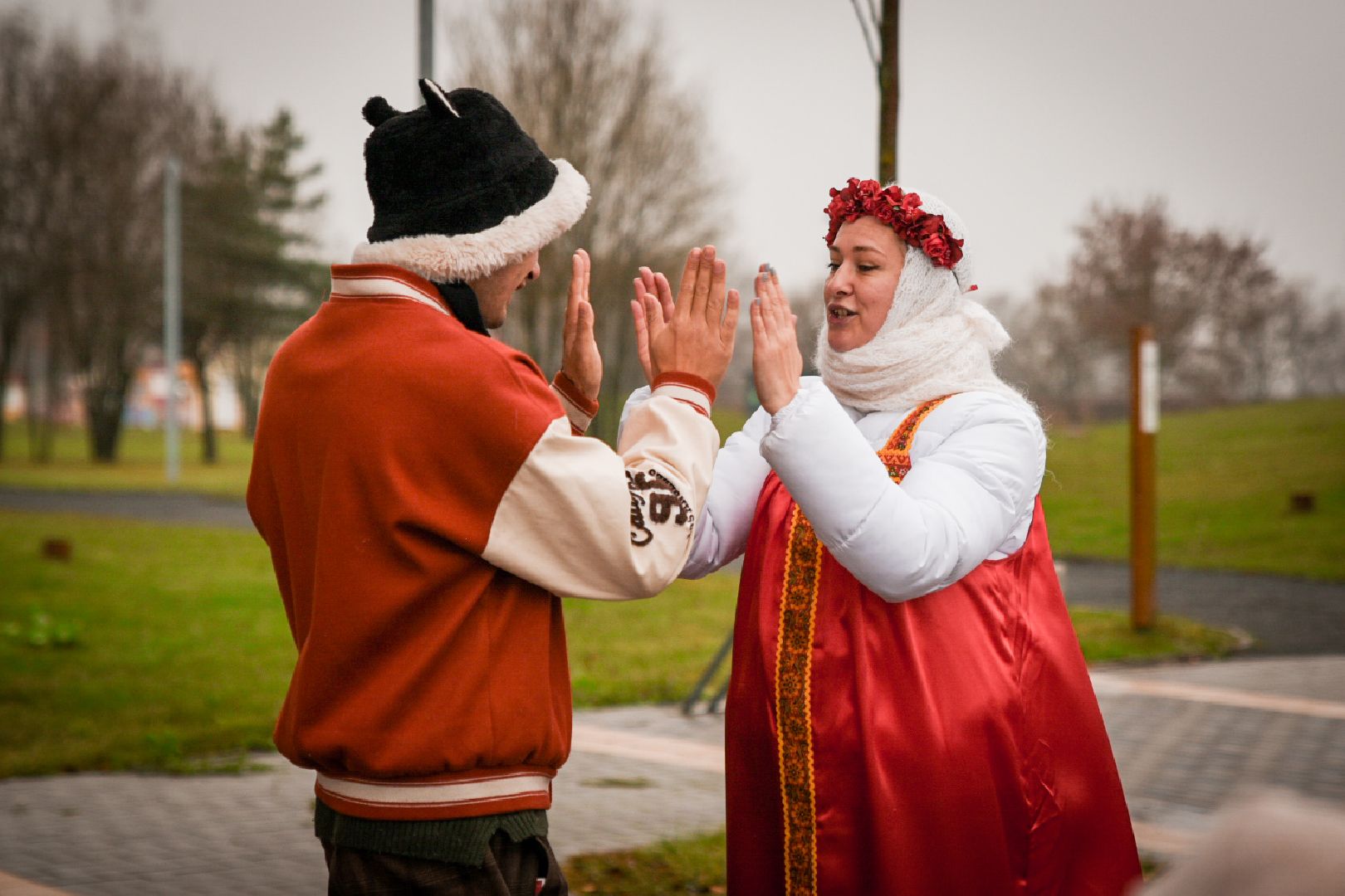 бронницы, день народного единства в бронницах, парк бронницкий луг, дети,