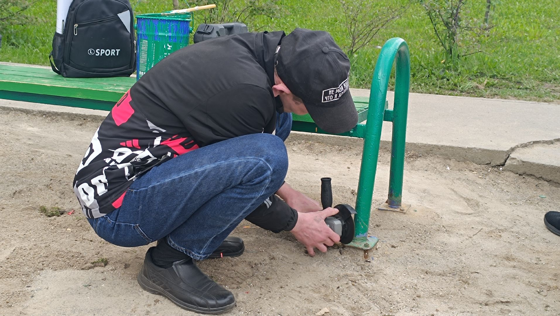 Лобня, лавочки, благоустройство