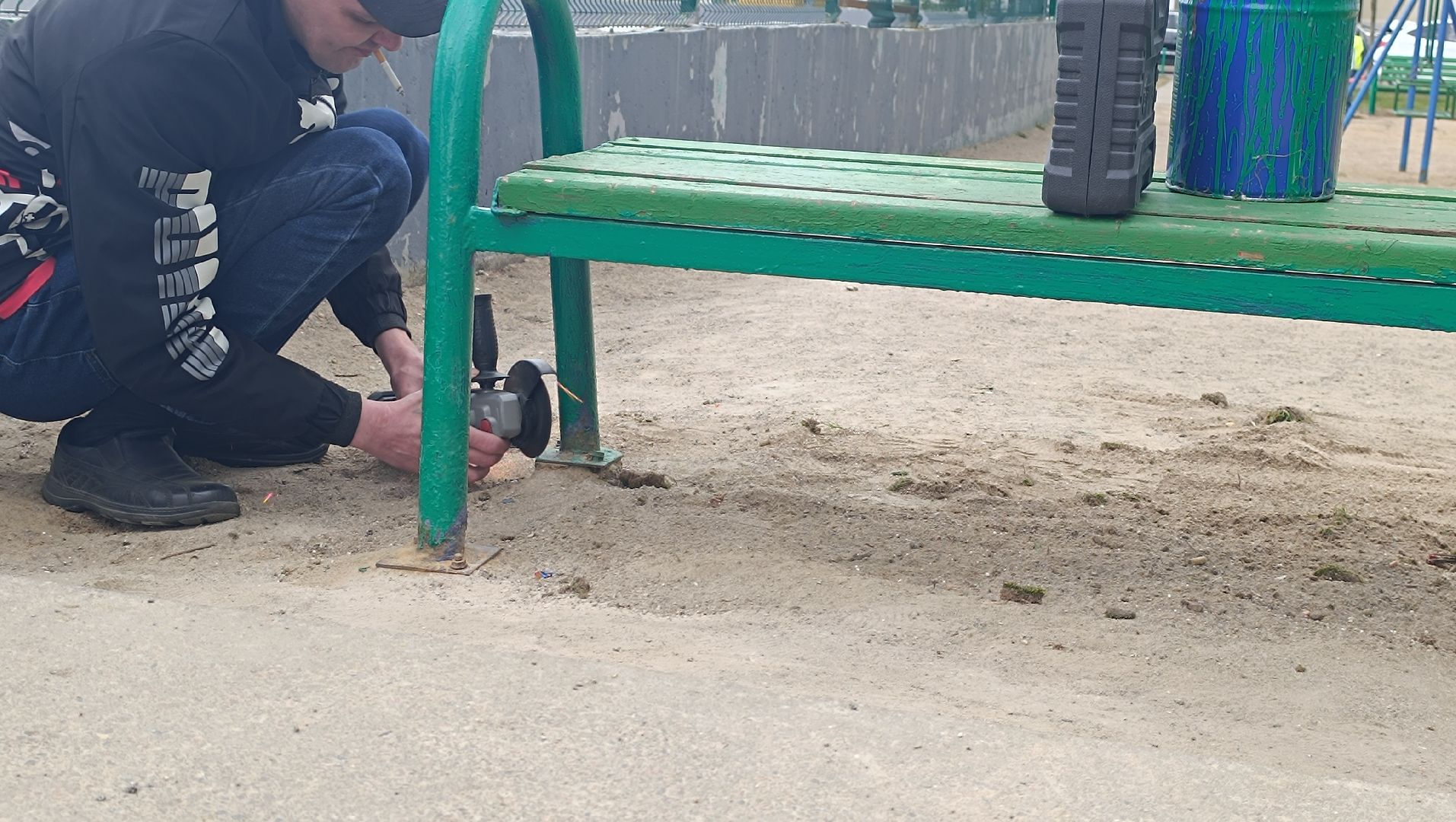 Лобня, лавочки, благоустройство