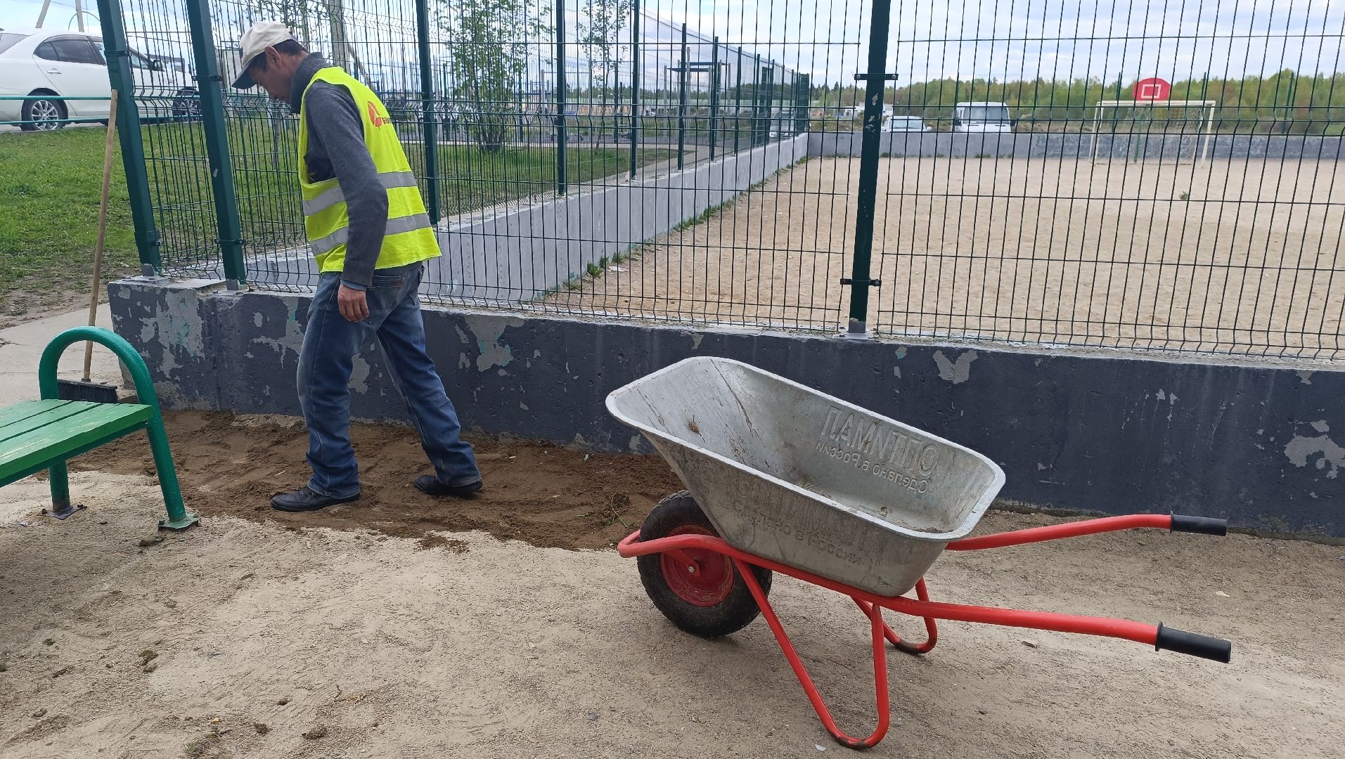 Лобня, лавочки, благоустройство