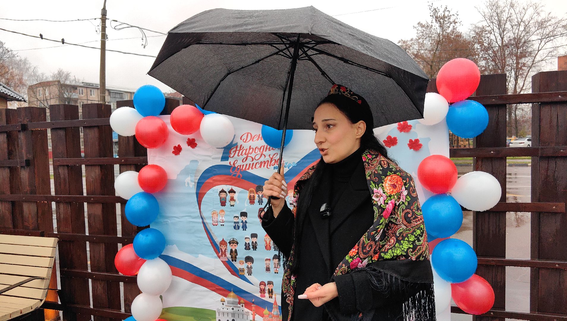 парк, День народного единства, жители, ансамбль, флешмоб,