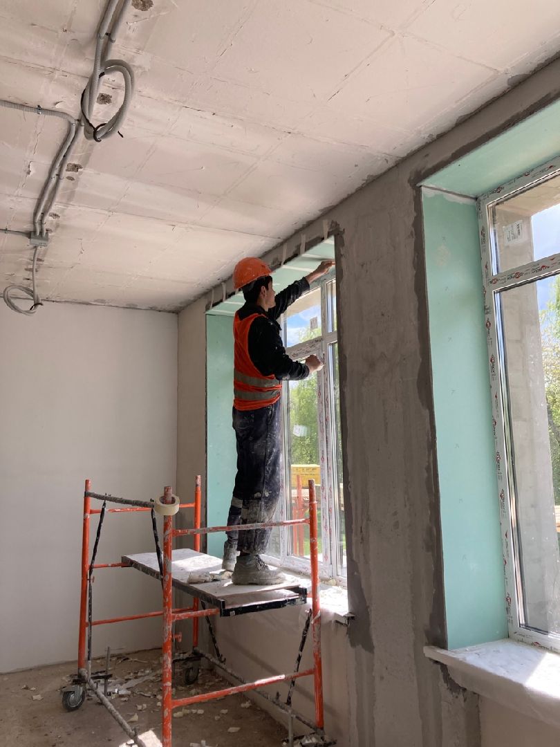 Солнечногорск, ремонт, лицей №7, образование, капремонт