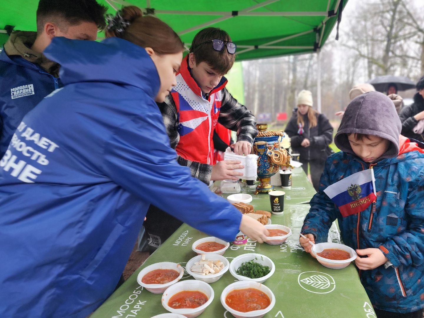 фрязино, день народного  единства, лесопарк, полевая кухня, мастер-класс,
