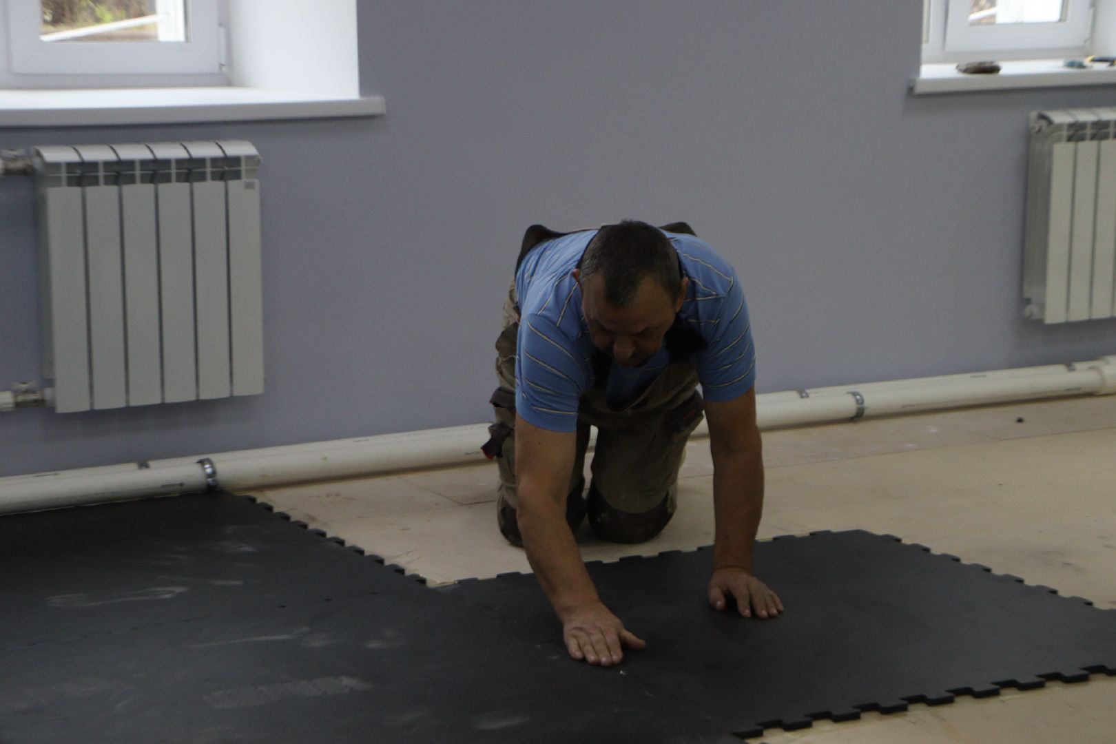 зарайск, спорт, ремонт спортивного учреждения,