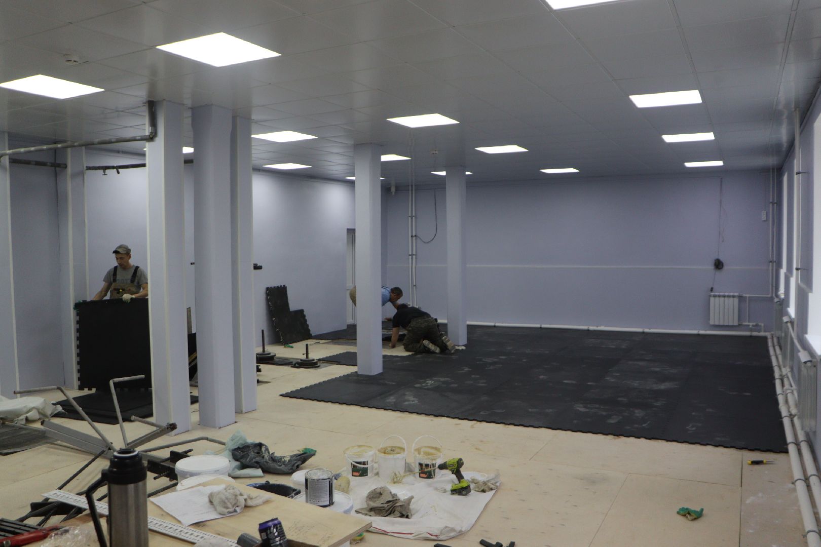 зарайск, спорт, ремонт спортивного учреждения,