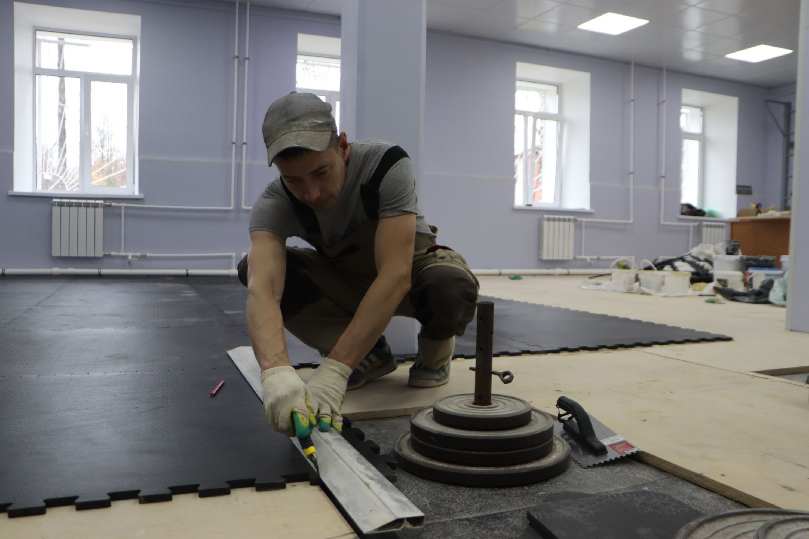 зарайск, спорт, ремонт спортивного учреждения,