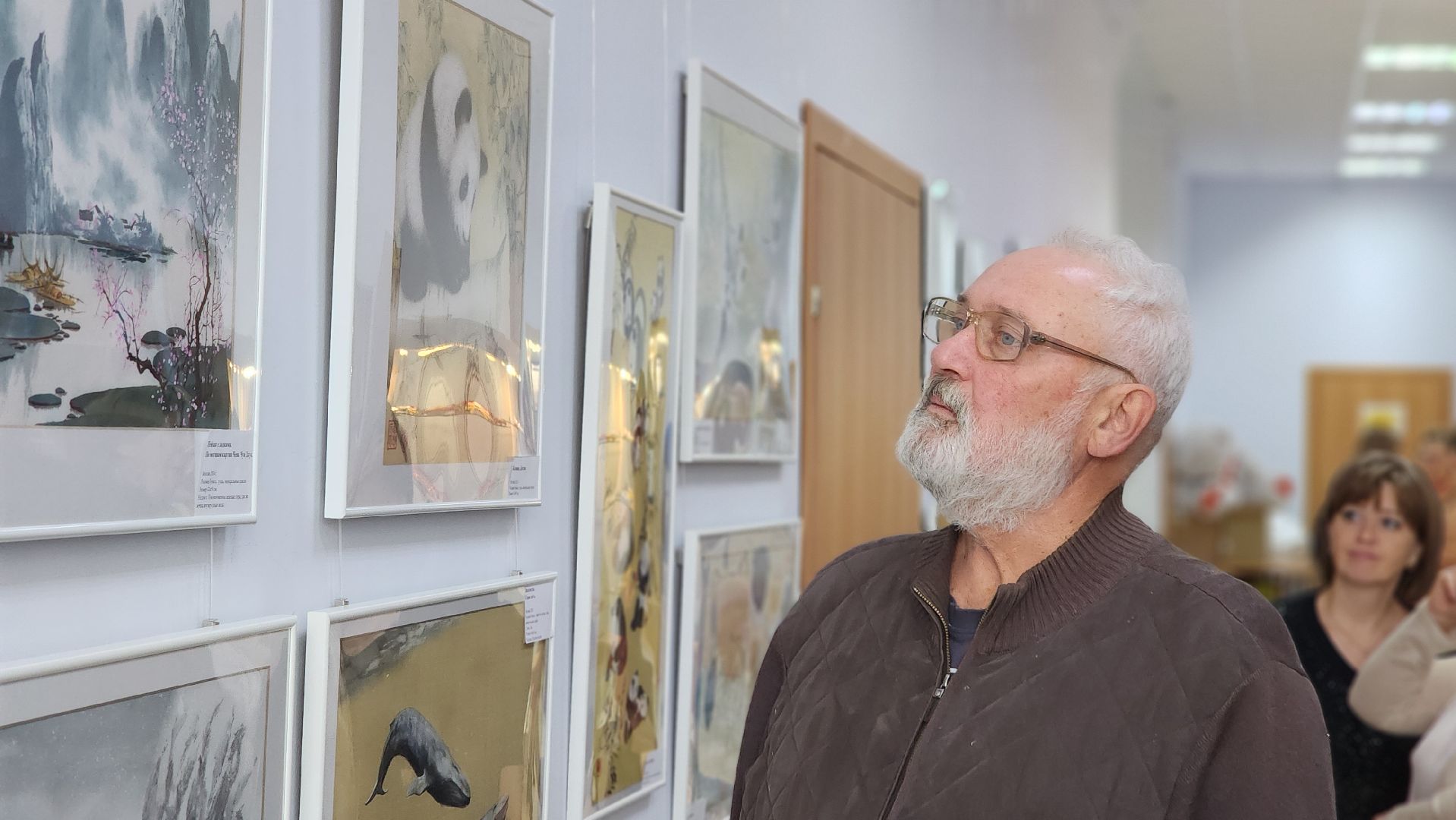 волоколамск, выставка картин, передернина, гохуа,