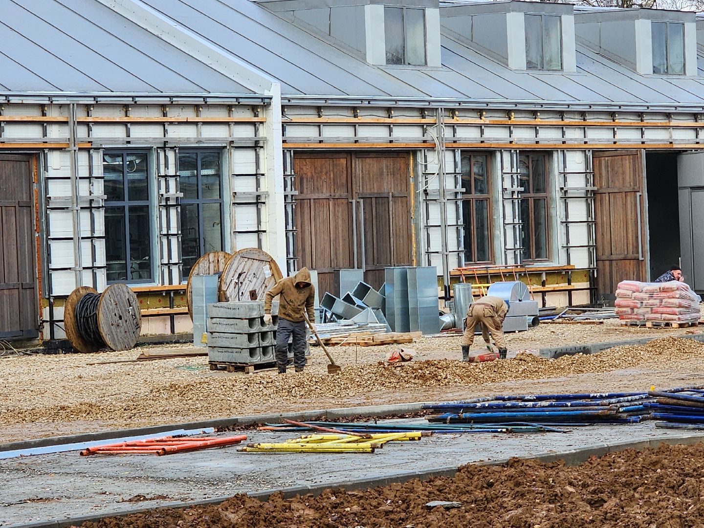 чехов, село мелихово, музей-заповедник, реконструкция, инженерно-технический корпус, строительство, ливневая канализация, ливневка, инженерные сети, благоустройство, парковка, проходы и проезды, губернатор подмосковья,