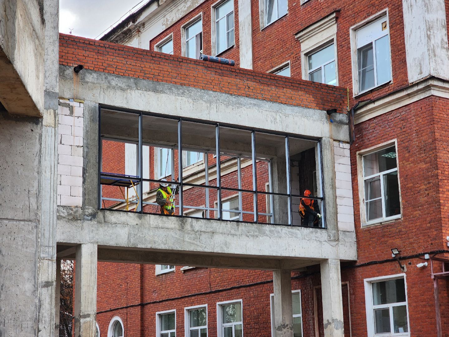 подольск, Строительство ,  Школа 16 подольск,