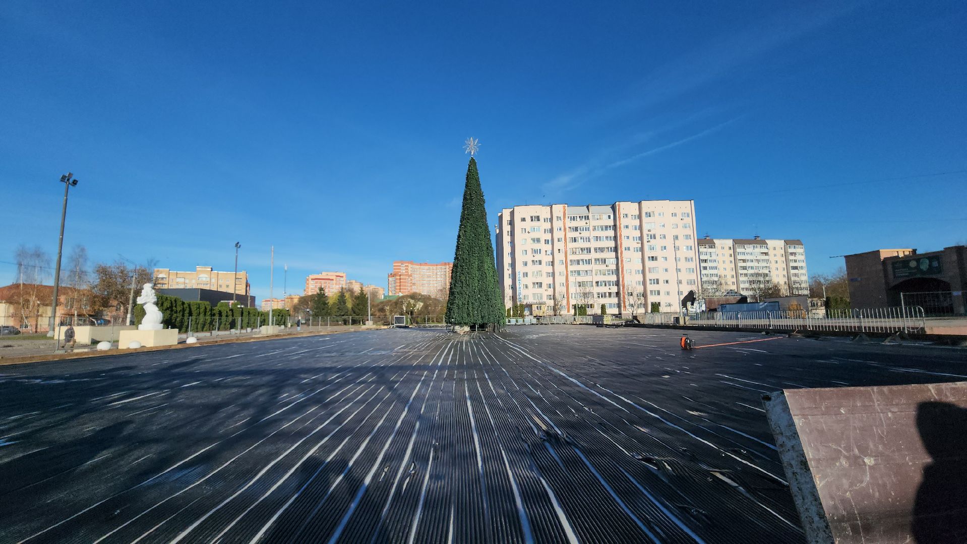 Истра, Каток, Благоустройство ,