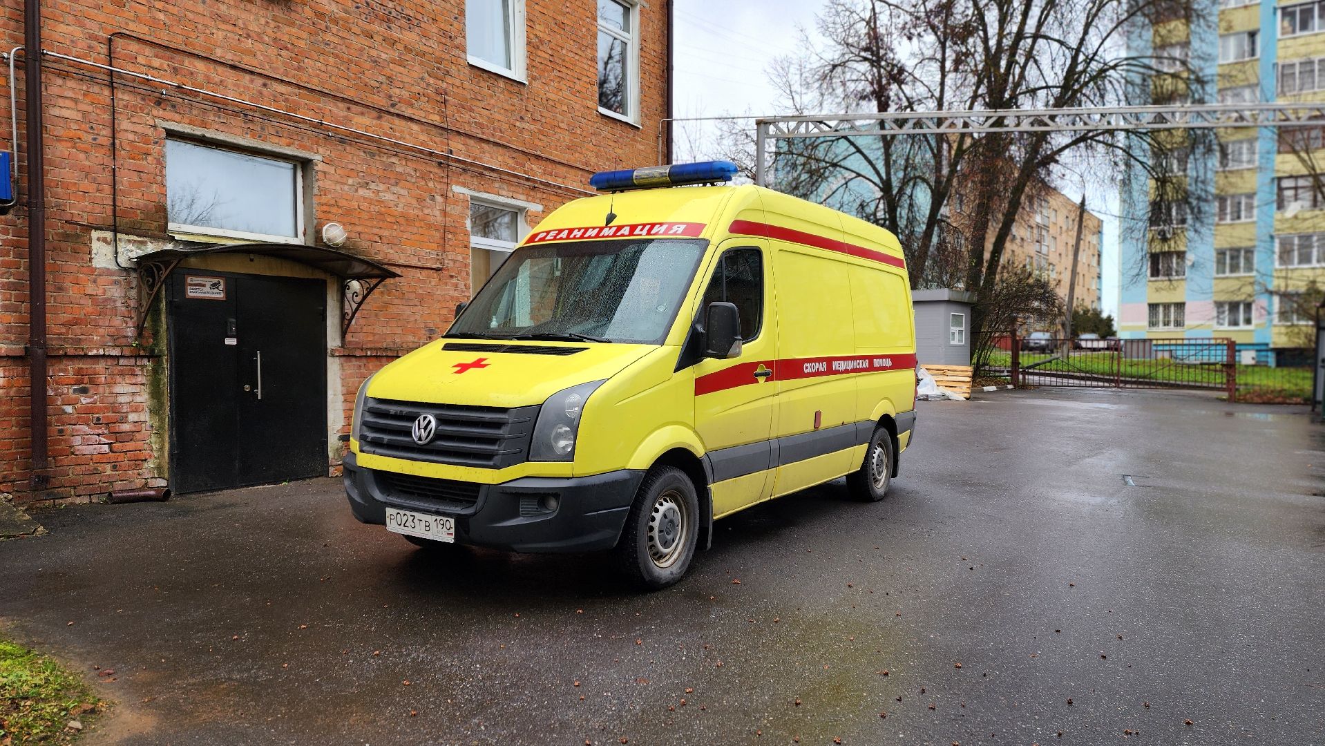 клин, детская больница, улица красная, ремонт фасада ,