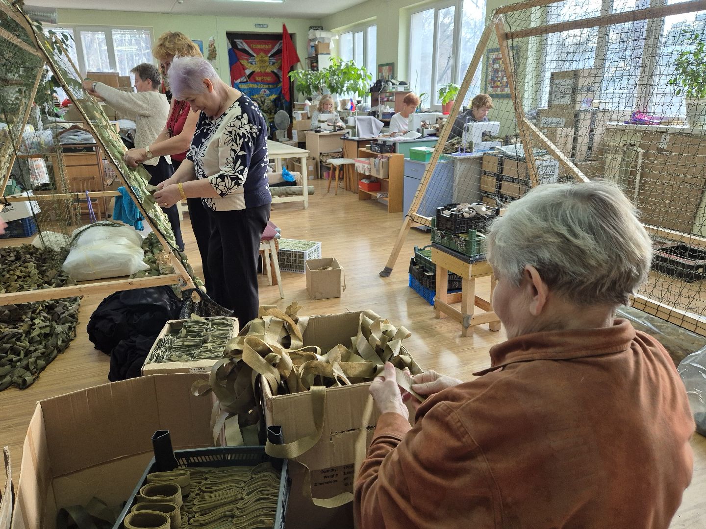 орехово-зуево, маскировочные сети, помощь бойцам сво,