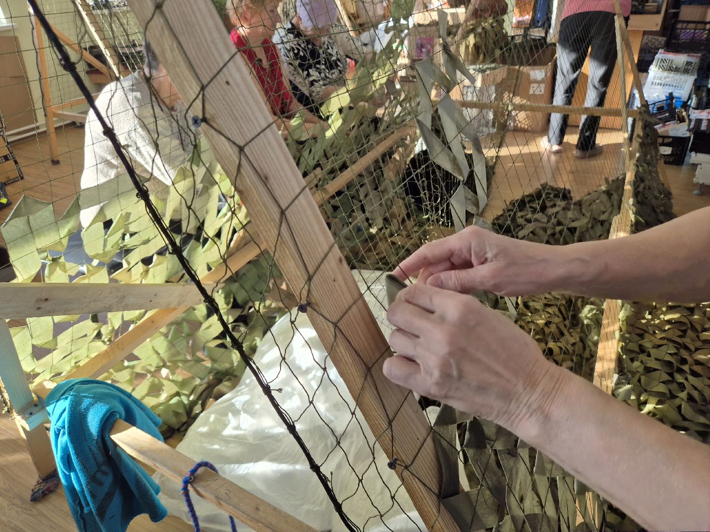 орехово-зуево, маскировочные сети, помощь бойцам сво,