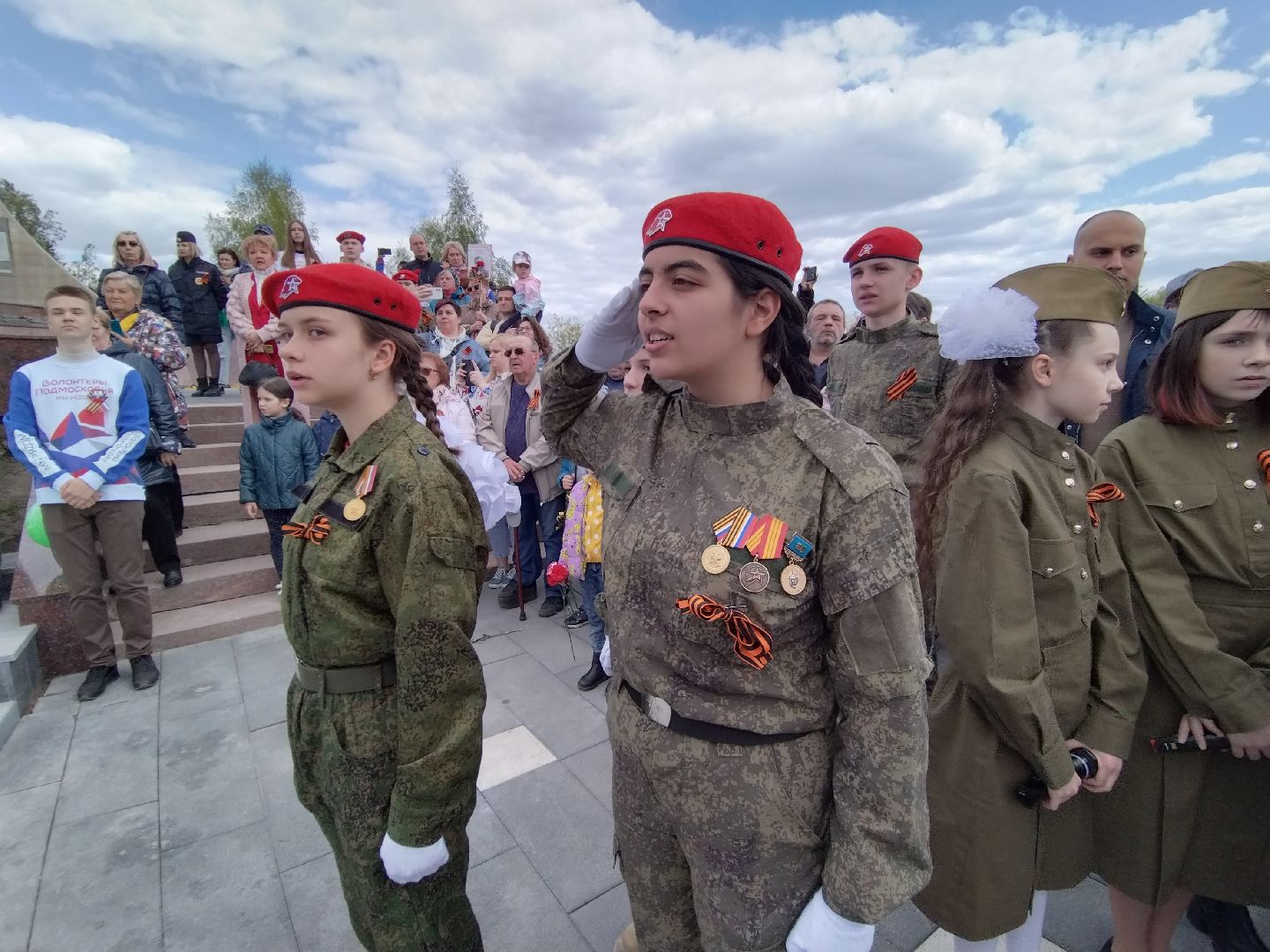 9 мая, День Победы, Мытищи, Вечный огонь