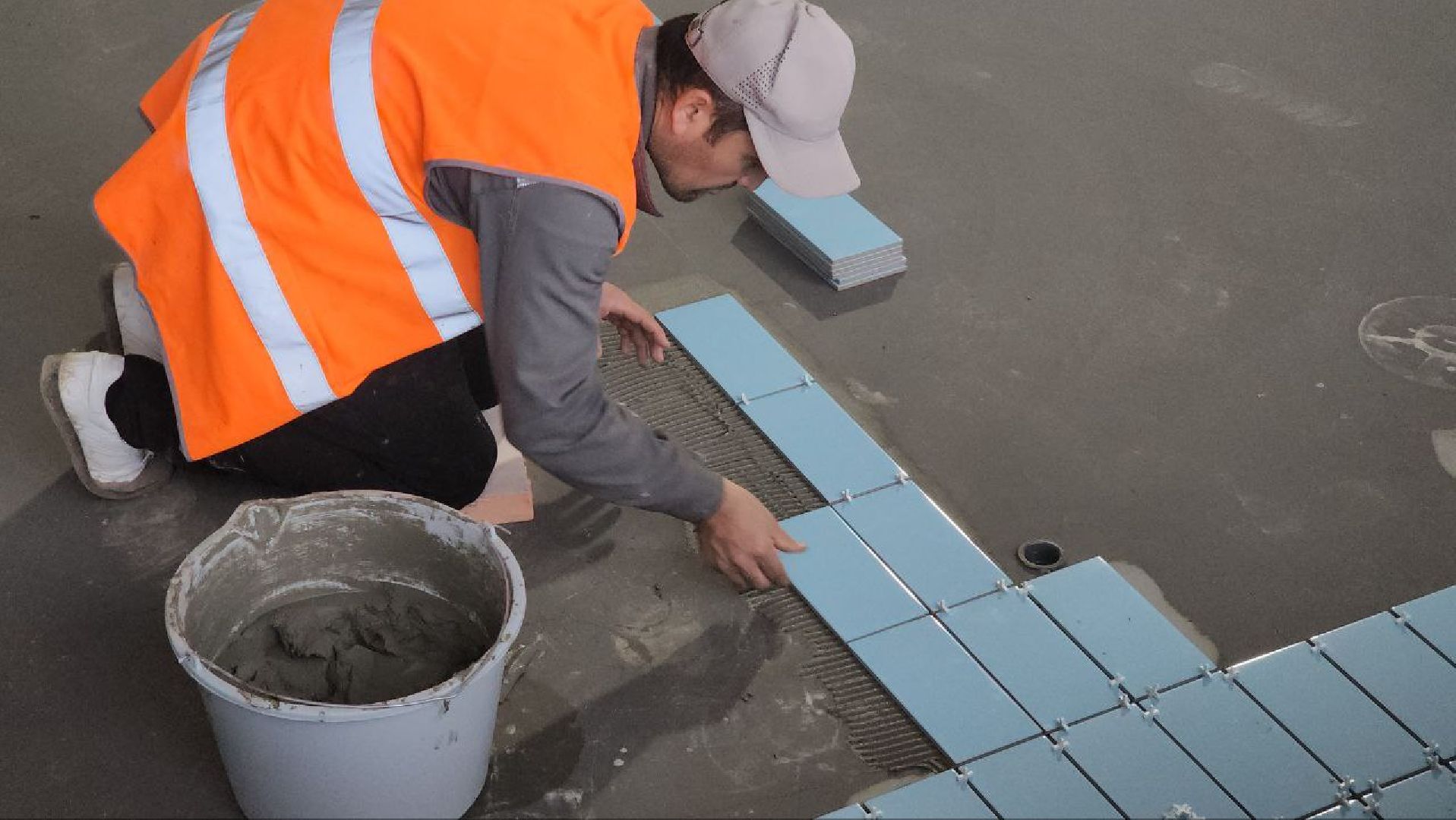 фок с бассейном, Лобня, Строительство ,