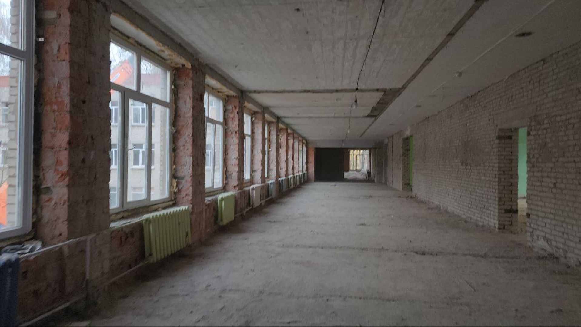 Лобня, Капитальный ремонт школы ,Ремонт кровли,