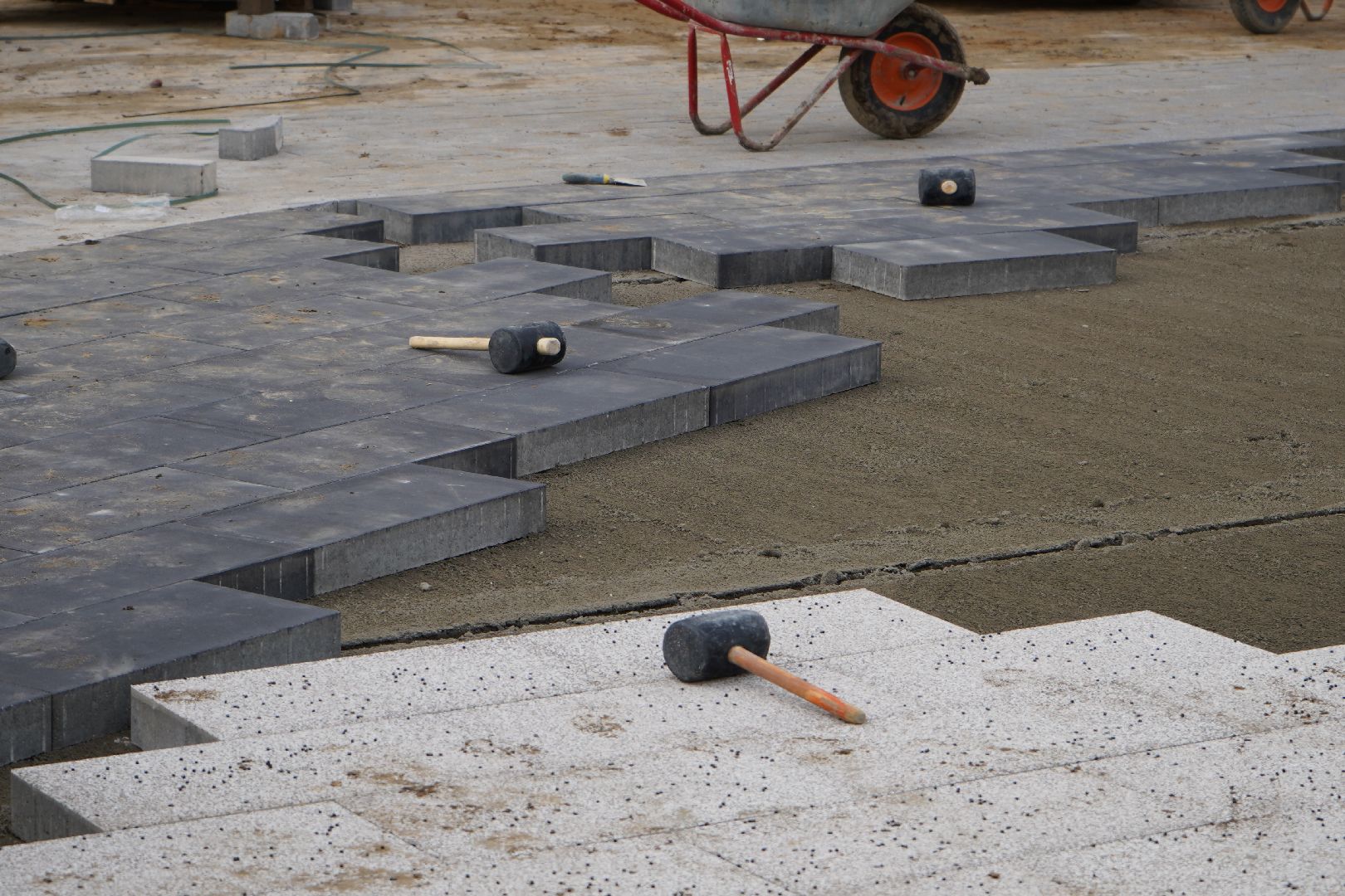 ступино, проспект Победы, благоустройство, новый фонтан, деревья, клены, яблони,