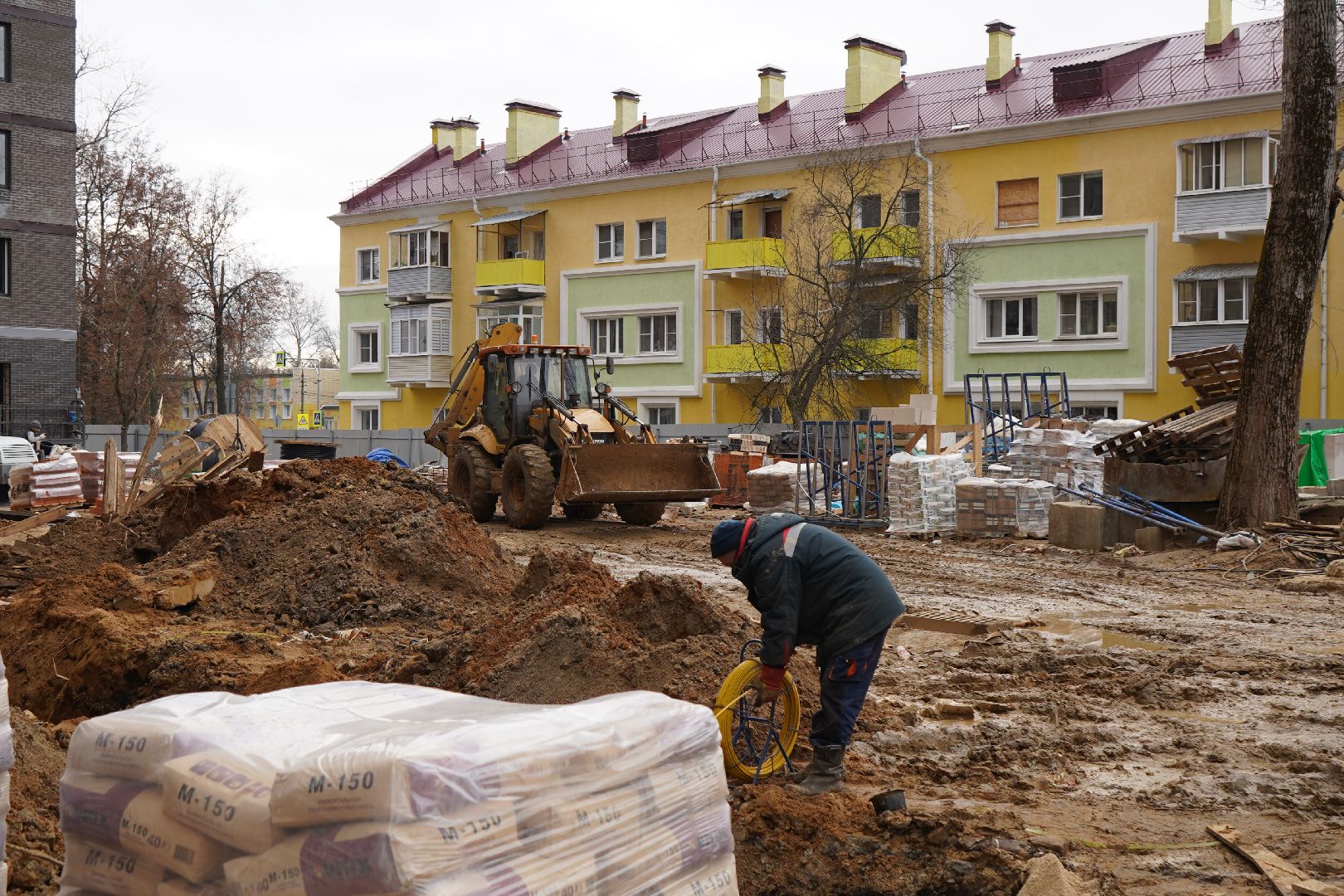 ступино, строительство, многоквартирный дом, улица Чайковского, расселение аварийного жилья,