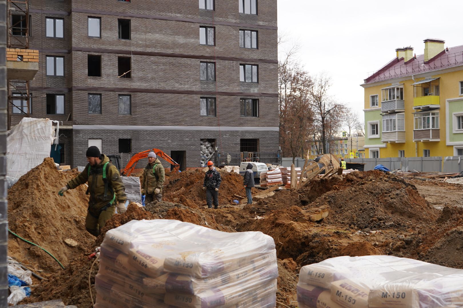 ступино, строительство, многоквартирный дом, улица Чайковского, расселение аварийного жилья,
