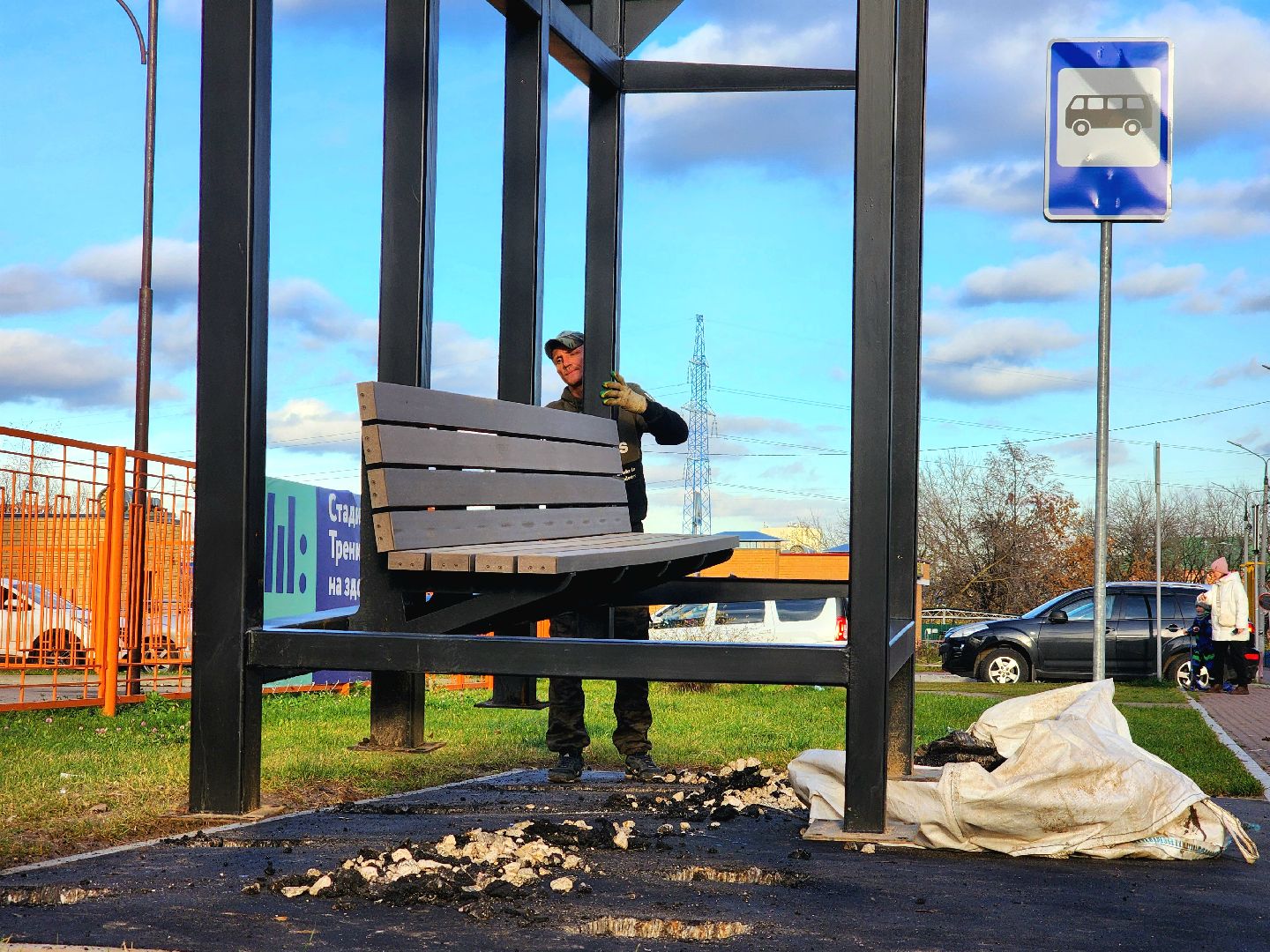 остановка, транспорт, инфраструктура, по просьбам жителей,