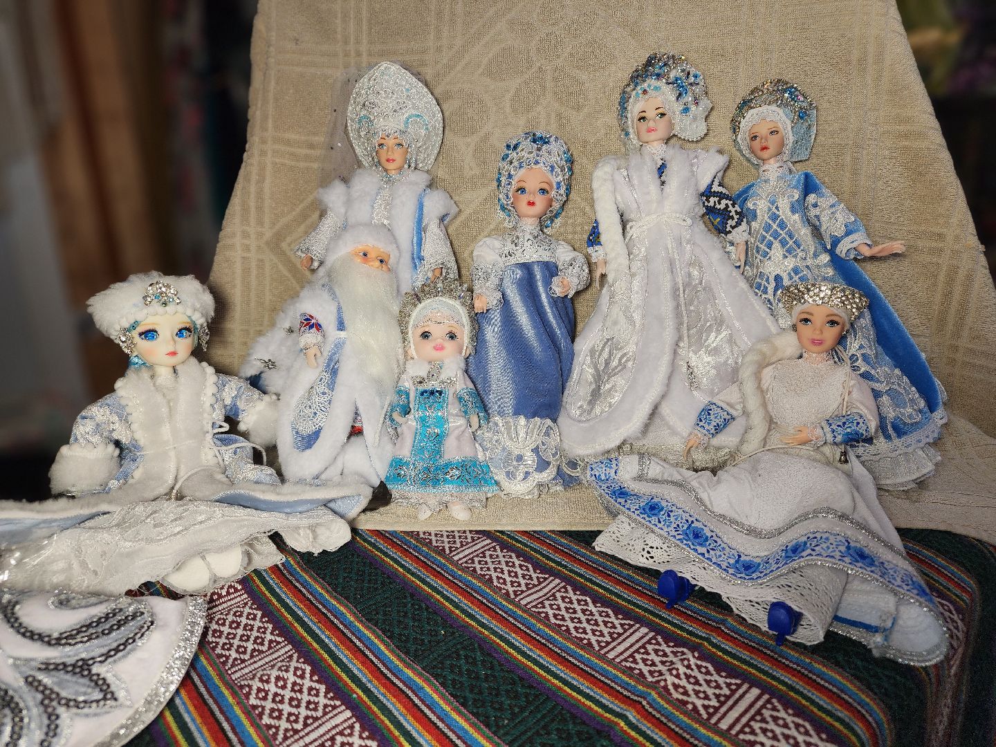 сергиев посад, сергиево-посадский городской округ, семхоз, елена кабардина, куклы, снегурочка, дед мороз, дед мороз и снегурочка,