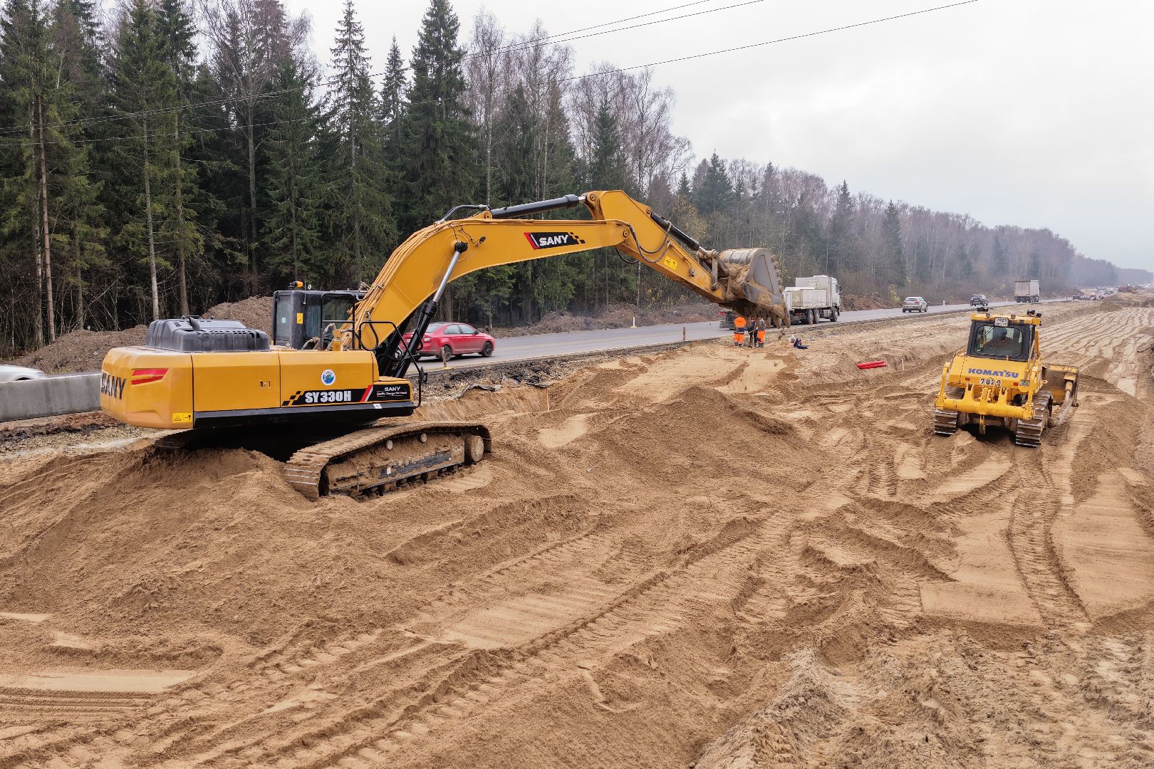 видео с коптера, м9 балтия, расширение м-9,