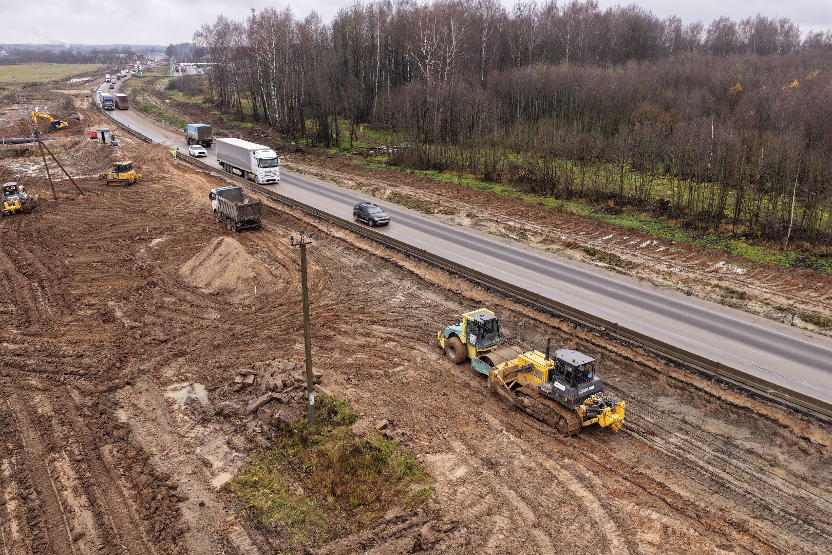 видео с коптера, м9 балтия, расширение м-9,