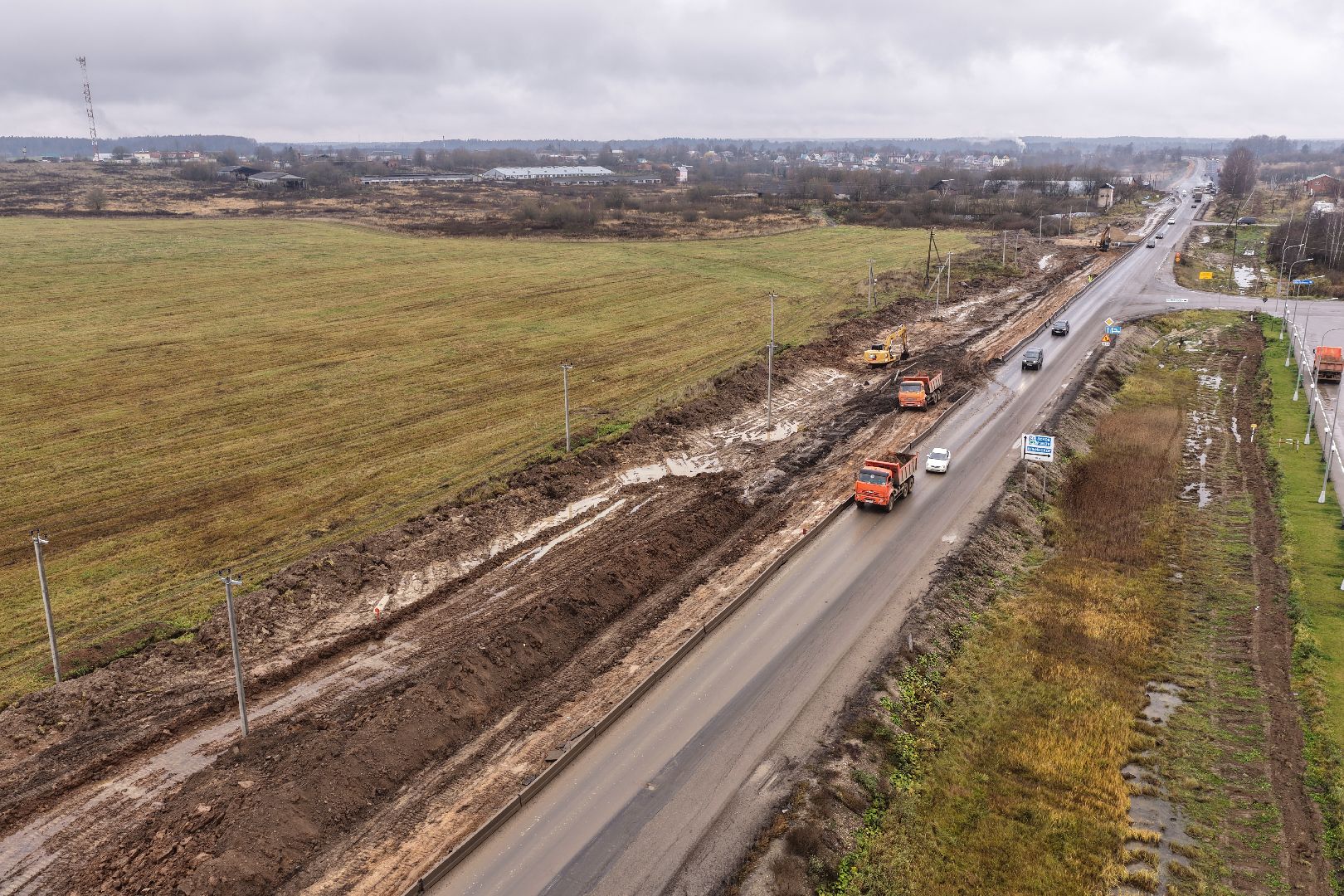 видео с коптера, м9 балтия, расширение м-9,