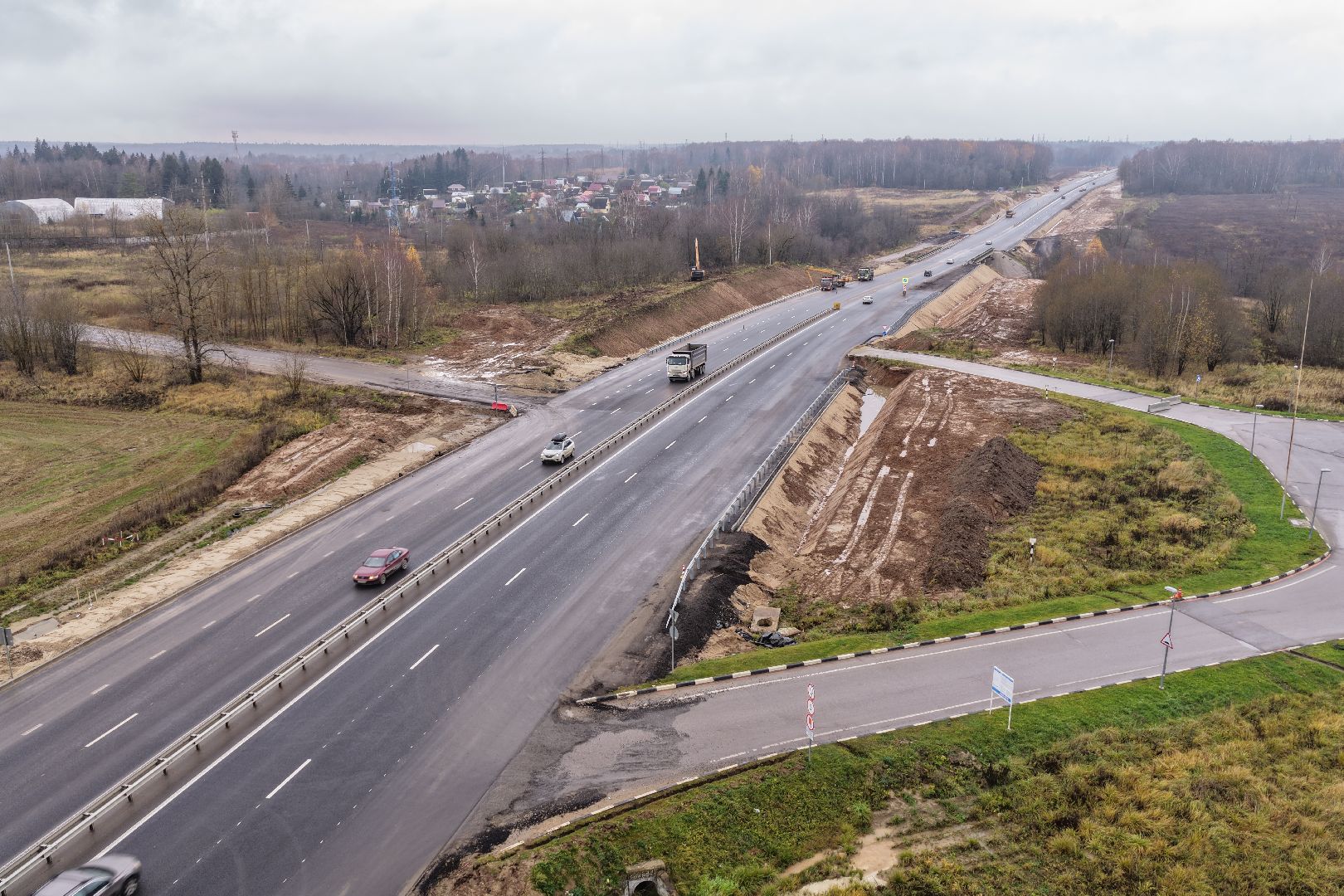 видео с коптера, м9 балтия, расширение м-9,