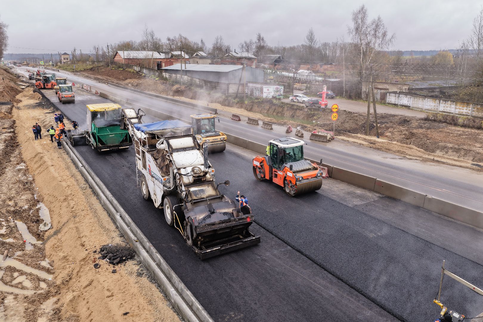 видео с коптера, м9 балтия, расширение м-9,