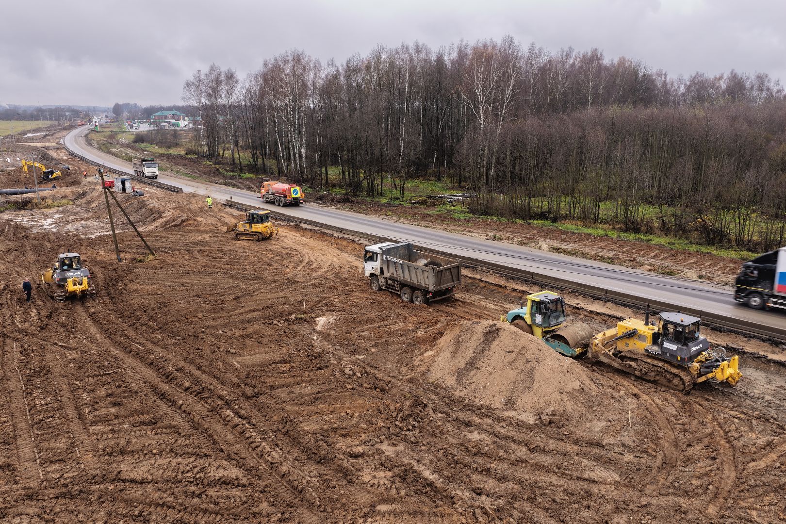 видео с коптера, м9 балтия, расширение м-9,