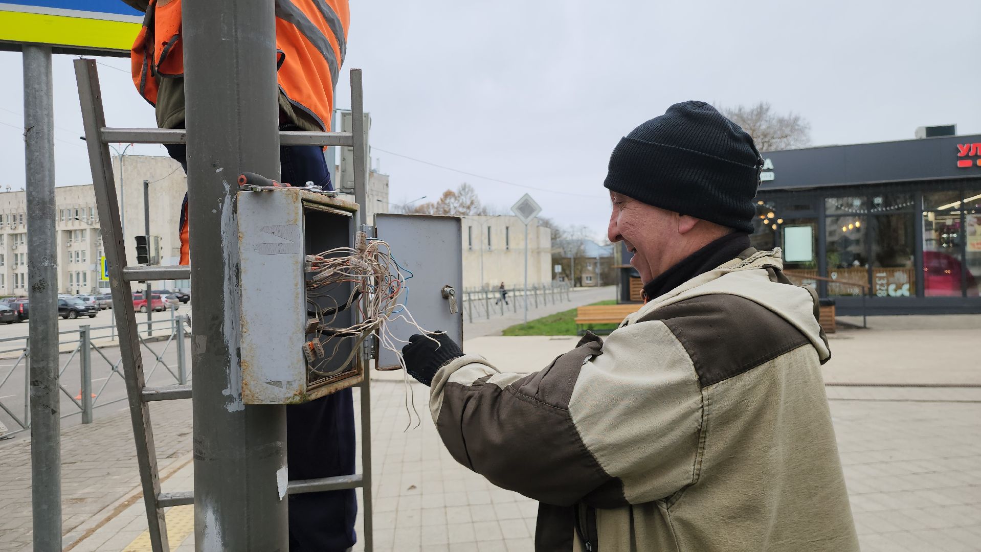 Руза, Мосавтодор, Дороги, Замена светофора,